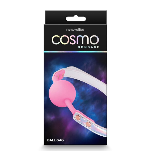 Cosmo Bondage Ball Gag Rainbow