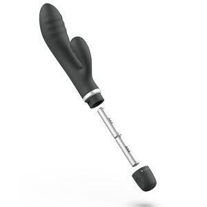 B Swish Bwild Classic Wave Vibrator Black