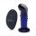 Glas Rechargeable Remote Controlled Vibrating Dotted  G-Spot/P-Spot Plug