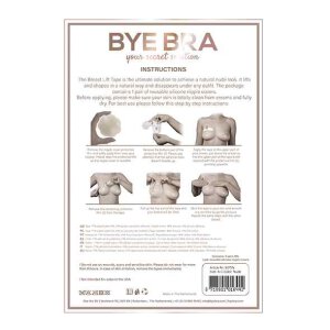 Bye Bra Breast Lift & Silicone Nipple Covers A-C - F-H