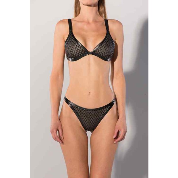 GP PRINTED DATEX BRA & PANTY SET  S