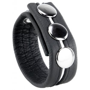 Leather Cockring White