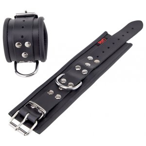 Leather Cuffs For Wrists Black