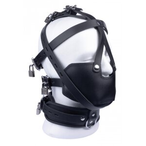Leather Mask for Slave