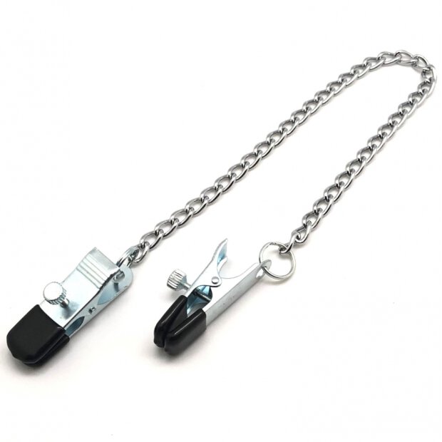 Metal Breast Clamp With Chain