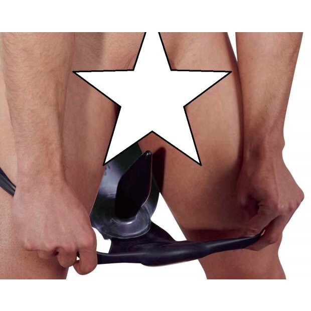 Latex Herren Slip Plug S - XL