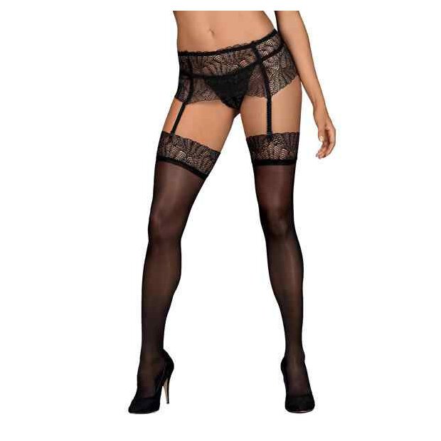 Obsessive Chiccanta Stockings Black S - XL