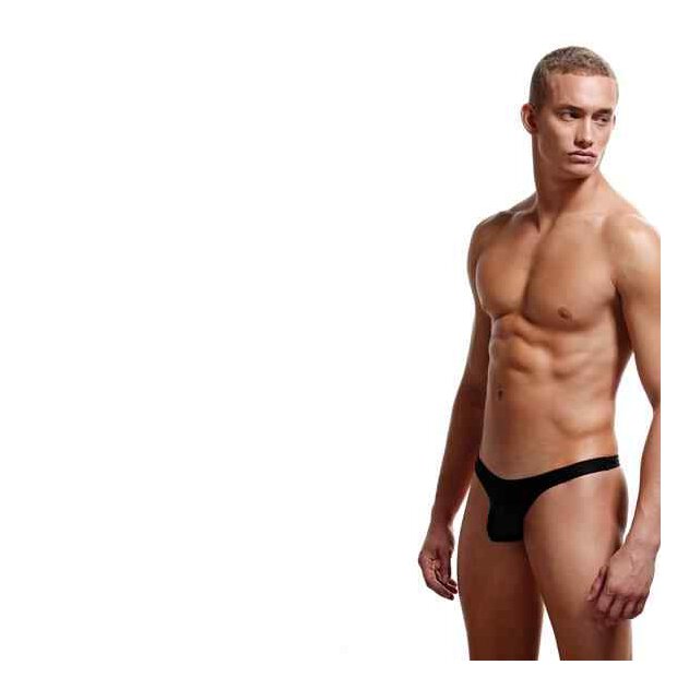 Low-Rise Thong Black S - XL