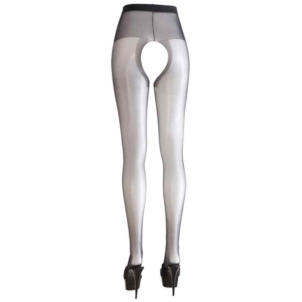 Strumpfhose offen schwarz XS - XL