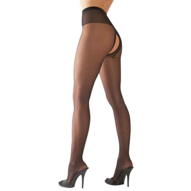Strumpfhose offen schwarz XS - XL