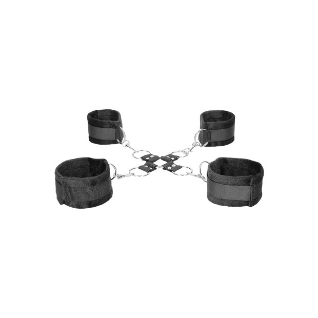 Velcro Hogtie With Hand and Ankle Cuffs