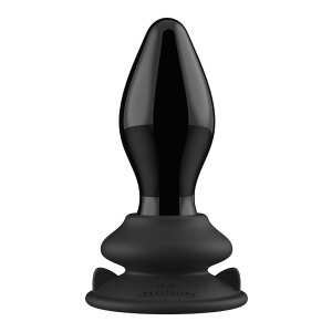 Stretchy - Glass Vibrator - With Suction Cup and Remote -...