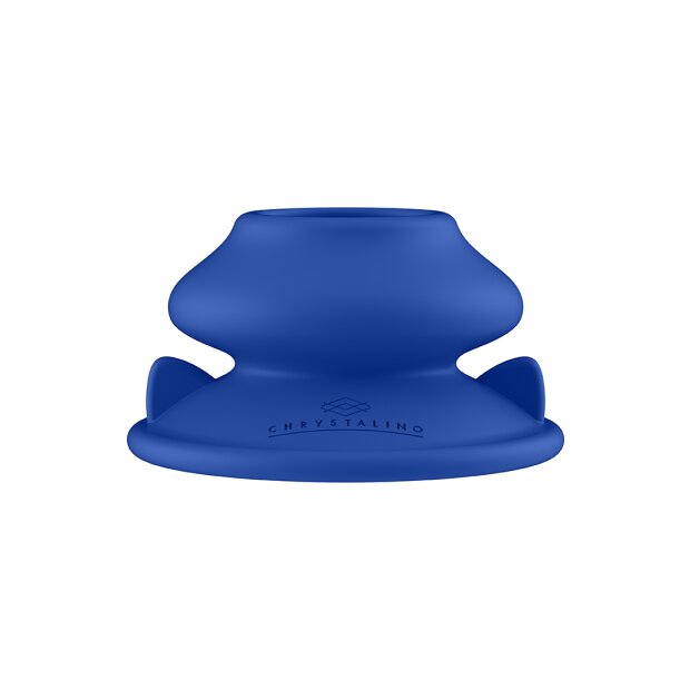 Chrystalino - Silicone Suction Cup - Blue