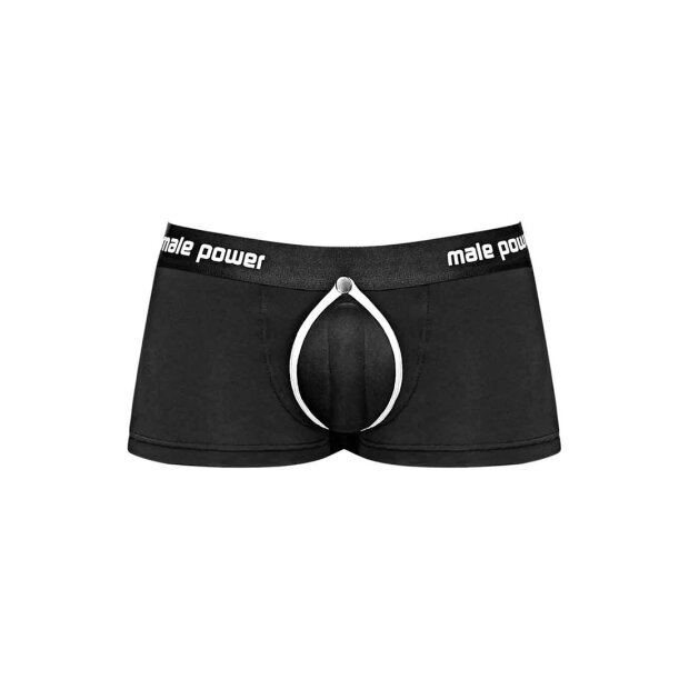 Shorts with circle cut out black S