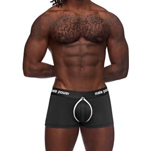 Shorts with circle cut out black S