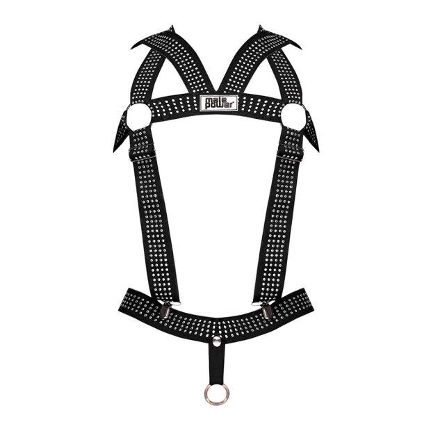 Elastic Studded Harness - OS