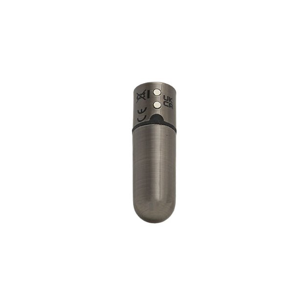 PowerBullet First Class Mini Bulllet with Crystal 9 Function Gun Metal