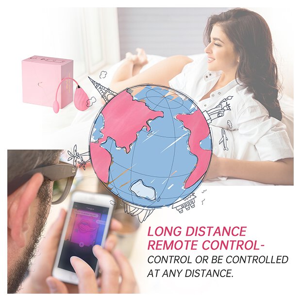 Magic Motion Magic Sundae App Controlled Love Egg Pink