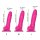 Strap-On-Me Sliding Skin Realistic Dildo Fuchsia L 14,2cm