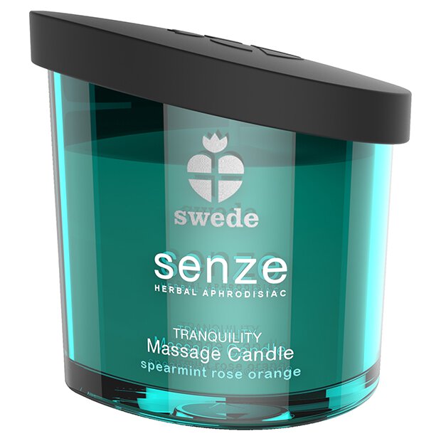 Swede Senze Tranquility Massage Candle Spearmint Rose Orange  50 ml