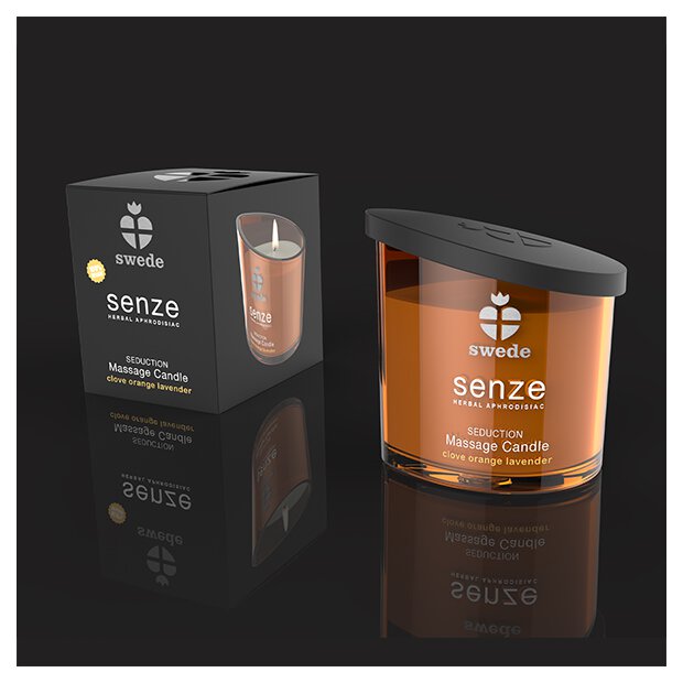 Swede Senze Seduction Massage Candle Clove Orange Lavender 50 ml