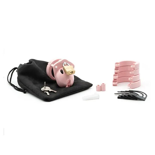 CB-X Mini Me Chastity Cock Cage Pink