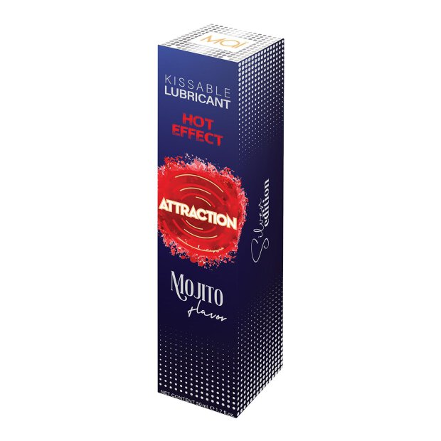 Mai Attraction Kissable Lubricant Hot Effect Mojito Flavor 50ML