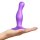 Strap-On-Me Dildo Plug Curvy Metallic Purple M