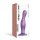 Strap-On-Me Dildo Plug Curvy Metallic Purple L