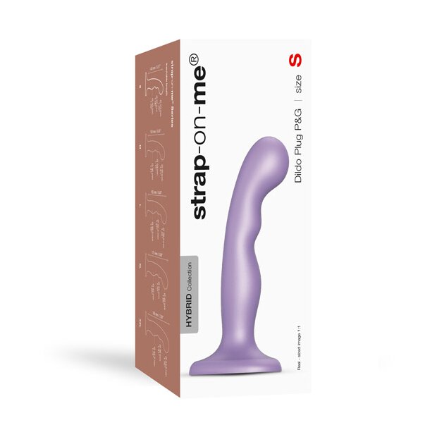 Strap-On-Me Dildo Plug P&G Metallic Lilac S