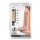 Dr. Skin Plus 6 Inch Posable Dildo With Balls Vanilla - 16,5 cm