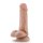 Dr. Skin Plus 6 Inch Posable Dildo With Balls Vanilla - 16,5 cm