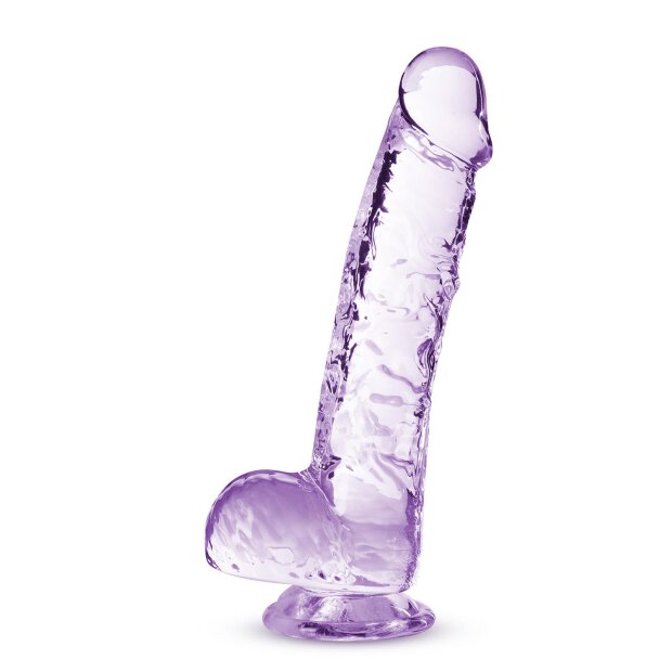 Naturally Yours  6" Crystalline Dildo  Amethyst - 15,2 cm