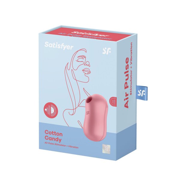 Satisfyer Cotton Candy Light Red