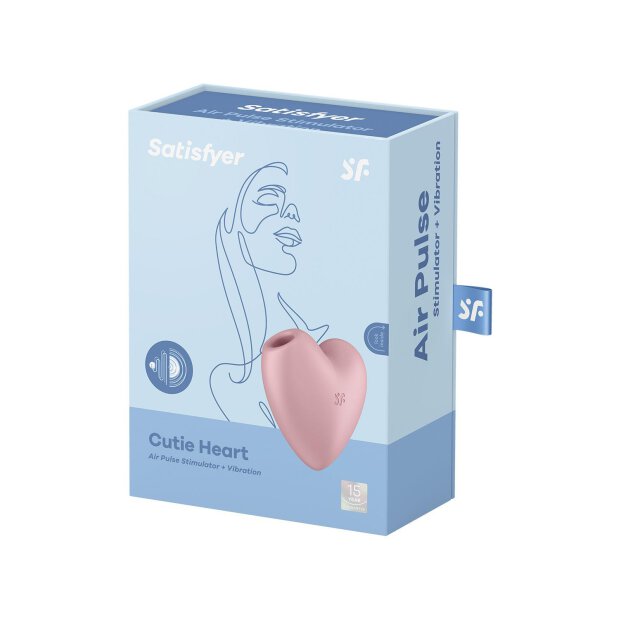 Satisfyer Cutie Heart Light Red