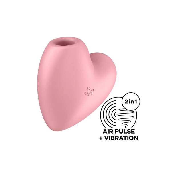 Satisfyer Cutie Heart Light Red