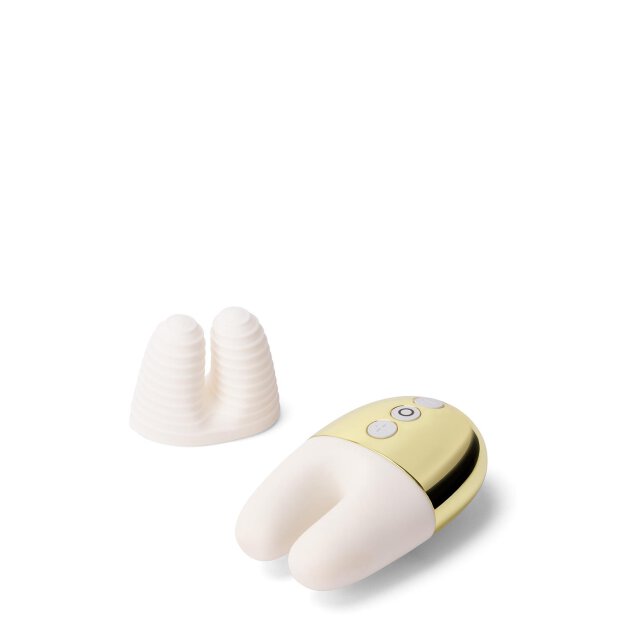 Le Wand Double Vibe White Gold