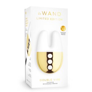 Le Wand Double Vibe White Gold
