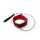 Collar Red & Black with Leash