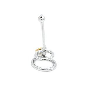 Penis Lock with Hollow Curved Penis Stick