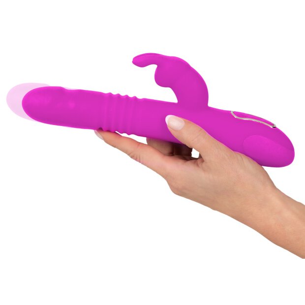 Sweet Smile Thrusting Pearl Rabbit Vibrator