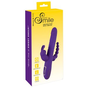 Sweet Smile Triple Thrusting Vibrator