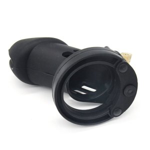 CB-6000 Silicone Male Chastity Cage Black
