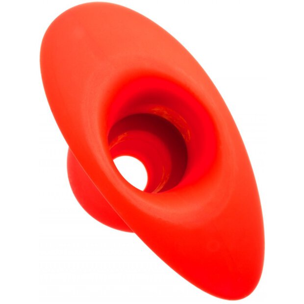 Plug Tunnel Stretch Red Extra large 16 x 7.5cm