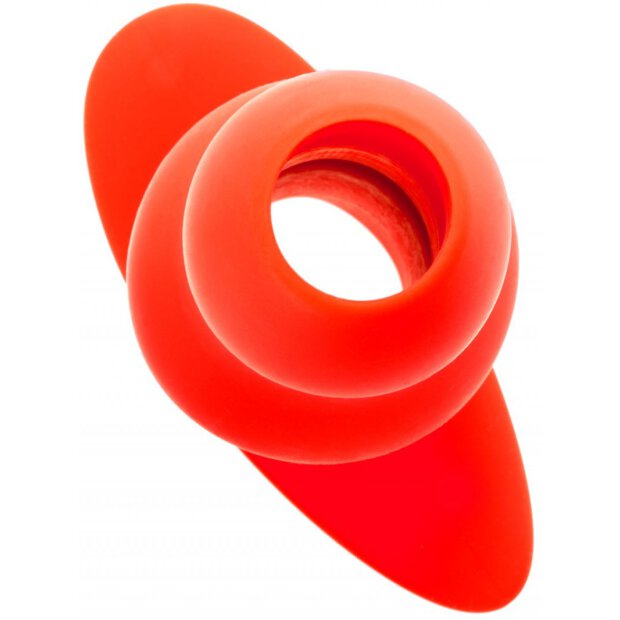 Plug Tunnel Stretch Red Extra large 16 x 7.5cm