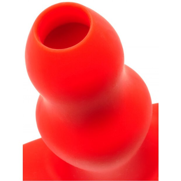 Plug Tunnel Stretch Red Extra large 16 x 7.5cm