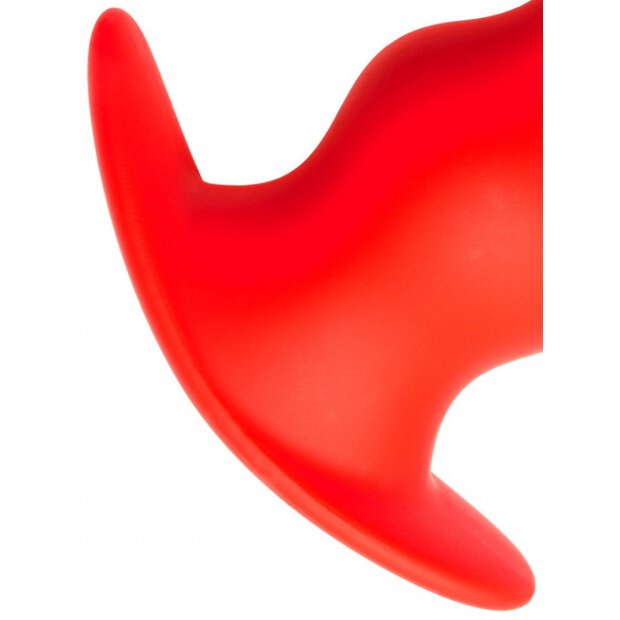 Plug Tunnel Stretch Red Extra large 16 x 7.5cm