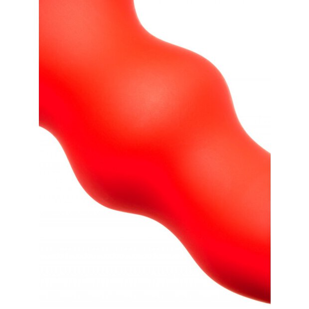 Plug Tunnel Stretch Red Extra large 16 x 7.5cm