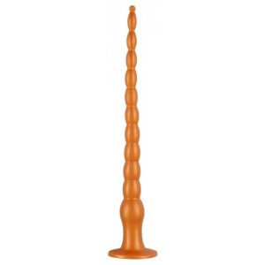 Long Dildo Multi Beads 50 x 5 cm