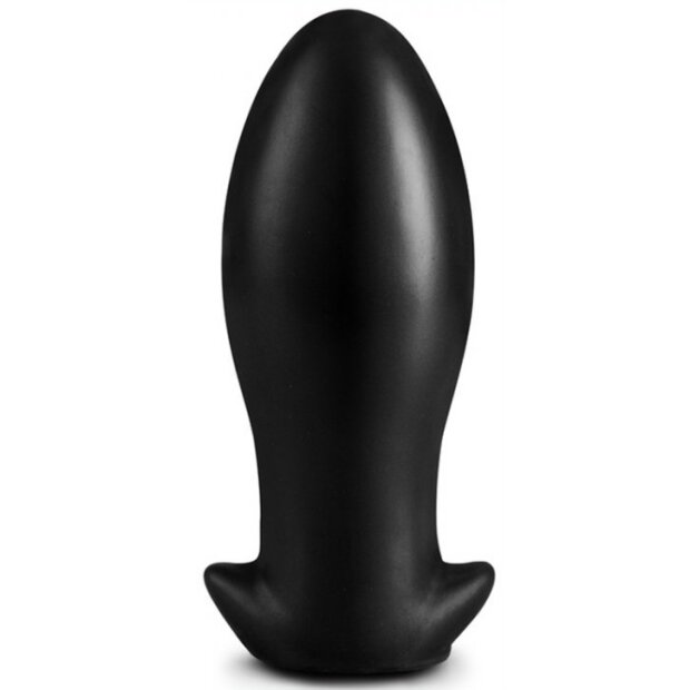 Dragon Egg Soft Silicone Butt Plug Black XXL 23 x 8,5cm